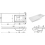 Раковина Sanstar Эстет Даллас 120 R ФР-00001528 Белый Раковина Sanstar Эстет Даллас 120 R ФР-00001528 Белый
