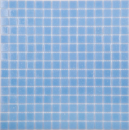 Мозаика AG04 стекло св.синий (бумага) (20*20*4) 327*327