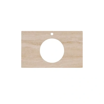 Столешница из керамогранита Риальто 80, бежевая, PL5.SG560420R\80