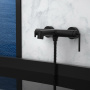 ACQUA Смеситель для ванны и душа, черный ACQUA-VASM-NERO