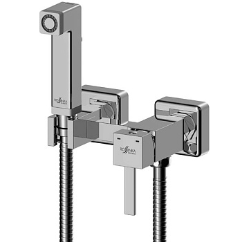 Смеситель Rossinka X25-54 с гигиеническим душем встраиваемый Смеситель Rossinka X25-54 с гигиеническим душем встраиваемый