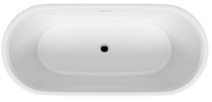 Акриловая ванна Riho Inspire 160 velvet - CHROM 