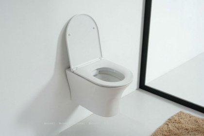 Подвесной безободковый унитаз Orange C01-100W Подвесной безободковый унитаз Orange C01-100W