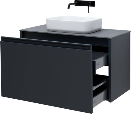 Тумба под раковину Allen Brau Fantasy 100 1.11004.AM антрацит матовый