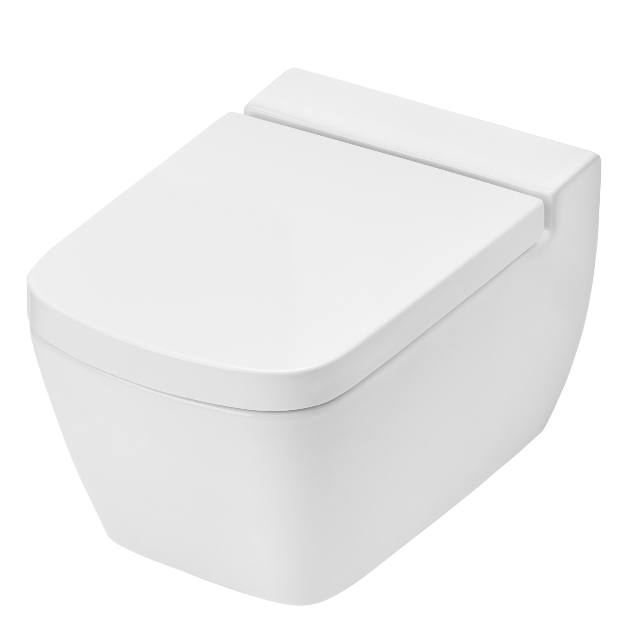 Комплект установки подвесного унитаза: модуль, панель TECEambia белая, унитаз TECEone