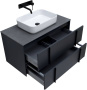 Тумба под раковину Allen Brau Reality 90 1.32006.AM антрацит матовый Тумба под раковину Allen Brau Reality 90 1.32006.AM антрацит матовый