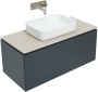 Тумба под раковину Allen Brau Infinity 100 1.21004.AM антрацит матовый