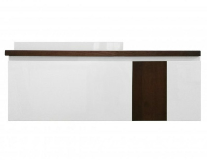 Комплект мебели подвесной Malibu 1400х500 левосторонний 2 ящика со вставкой массив (ШхГхВ) 1392х476х477 Комплект мебели подвесной Malibu 1400х500 левосторонний 2 ящика со вставкой массив (ШхГхВ) 1392х476х477