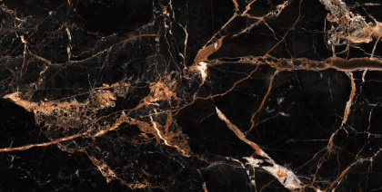 Керамогранит K23_11 Universe черный (160смх80смх9мм) (2шт_2,56м2) Полир, м2