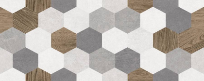 Плитка настенная Betonhome серый мозаика 20х50 (11шт/1.1м2),м2 Плитка настенная Betonhome серый мозаика 20х50 (11шт/1.1м2),м2