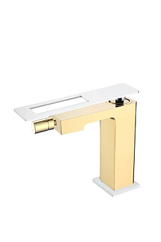 Смеситель Q для биде Gold CHROME_Комплект