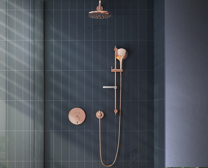 Душевой комплект Bliss, медь Душевой комплект Bliss, медь