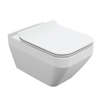 Подвесной унитаз CREA SQUARE Clean On DPL EO slim Подвесной унитаз CREA SQUARE Clean On DPL EO slim