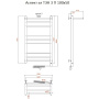 Полотенцесушитель Аспект эл ТЭН 3 П 100*50 (ЛЦ6)