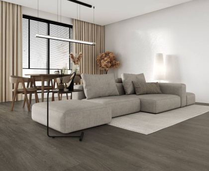 Malva Taupe Керамогранит серо-коричневый K948003R0001LPEB 20х120 структурный