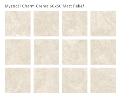Плитка Mystical Charm Crema Relief Matt 60x60 (4 шт.в уп)