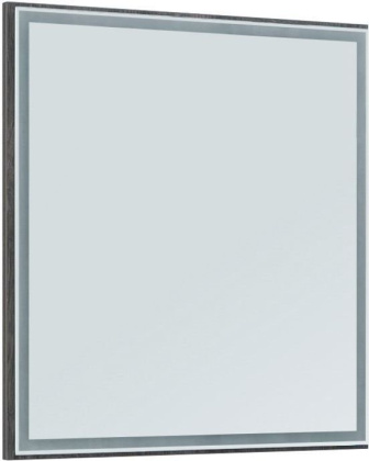 Зеркало Aquanet Nova Lite 75 дуб рошелье LED Зеркало Aquanet Nova Lite 75 дуб рошелье LED