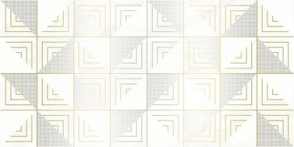 Декор OS\B195\34069 Mania белый 25*50,шт Декор OS\B195\34069 Mania белый 25*50,шт