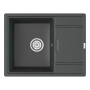Мойка кухонная Point Стил 65 PN3009GR, графит Мойка кухонная Point Стил 65 PN3009GR, графит