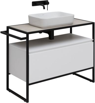 Тумба под раковину Allen Brau Priority 100 1.31003.WM белый матовый Тумба под раковину Allen Brau Priority 100 1.31003.WM белый матовый