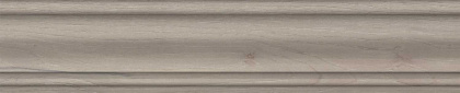 Плинтус Тровазо серый матовый 39,8x8x1,55