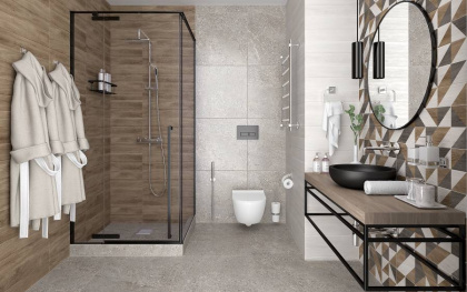 Плитка настенная 60138 Avenue темно-бежевый 20*60 (10шт/1,2м2), м2