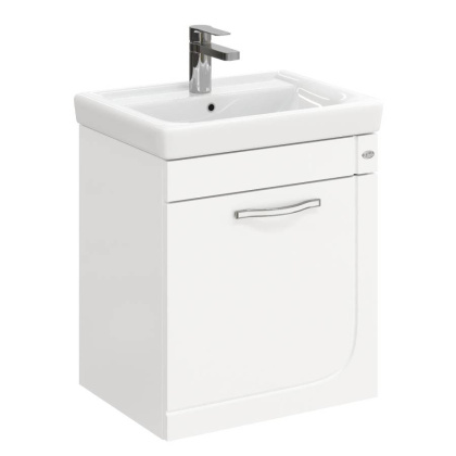 Тумба Onika Ирис 50 подвесная, белая (ум. Тигода 50)