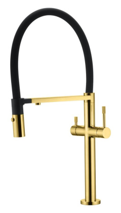 Смеситель для кухни UNO GOLD  c краном для питьевой воды Смеситель для кухни UNO GOLD  c краном для питьевой воды