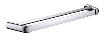 Полотенцедержатель двойной RUSH Flores, 4х65х13 см, FL08532A