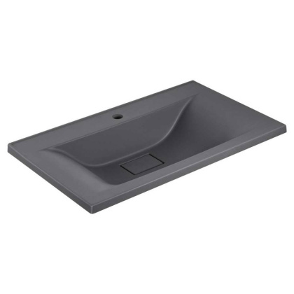 Раковина VCB-3M750G из кварцевого камня, цвет серый Раковина VCB-3M750G из кварцевого камня, цвет серый