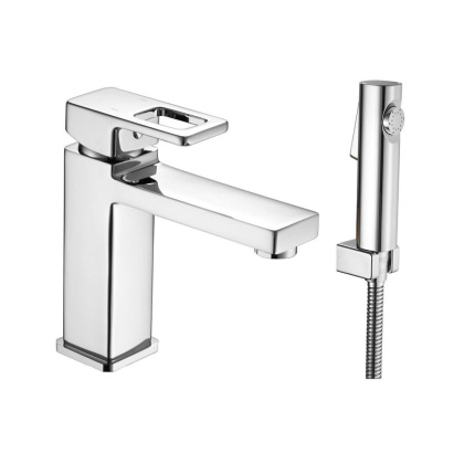 Смеситель для раковины латунь, хром S8271