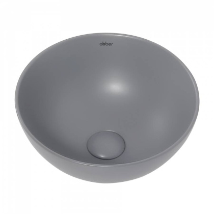 Раковина накладная ABBER Bequem AC2106MG серая матовая Раковина накладная ABBER Bequem AC2106MG серая матовая