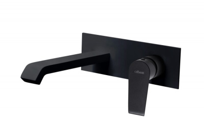 NAUTIC-BLI-SR Смеситель для раковины встраиваемый однорычажный, излив и ручка на одной площадке, исполнение Sunrise