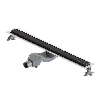 Душевой лоток Premium Linear 60см, нерж.сталь черный