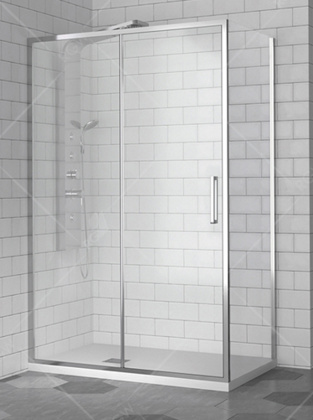 Душевой уголок RGW SV-45 (SV-13 + Z-050-2), профиль - хром, 140 х 80 х 195 см, 06324548-011