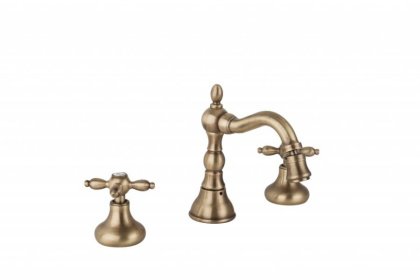 ATLANTIS-NOSTALGIA-BBS2-02 Смеситель для биде на три отверстия, бронза