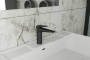 Смеситель для умывальника,черный RUSH Nevis (NE1735-12black)