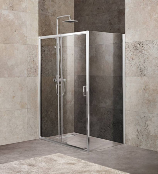 Душевой уголок BelBagno UNIQUE-AH-1-100/115-90-C-Cr Душевой уголок BelBagno UNIQUE-AH-1-100/115-90-C-Cr