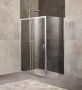 Душевой уголок BelBagno UNIQUE-AH-1-110/125-80-C-Cr Душевой уголок BelBagno UNIQUE-AH-1-110/125-80-C-Cr