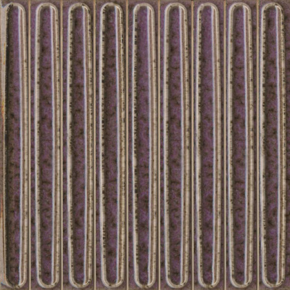 Декор чипсет Далия фиолетовый глянцевый 20x20x0,95 Декор чипсет Далия фиолетовый глянцевый 20x20x0,95