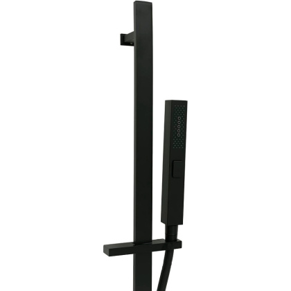 Душевой гарнитур Allen Brau Infinity 5.21013-31 черный матовый Душевой гарнитур Allen Brau Infinity 5.21013-31 черный матовый