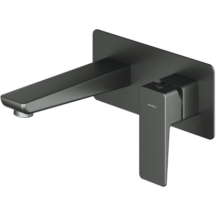 Смеситель для умывальника скрытого монтажа OMNIRES PARMA PM7415GR (графит)