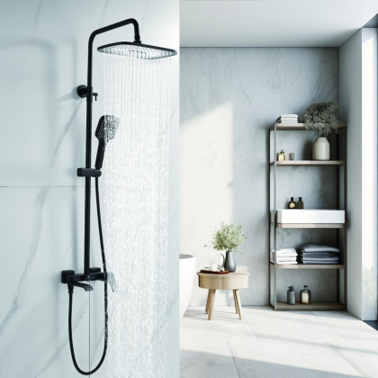 Душевая стойка со смесителем Shevanik S41H S4136H Душевая стойка со смесителем Shevanik S41H S4136H