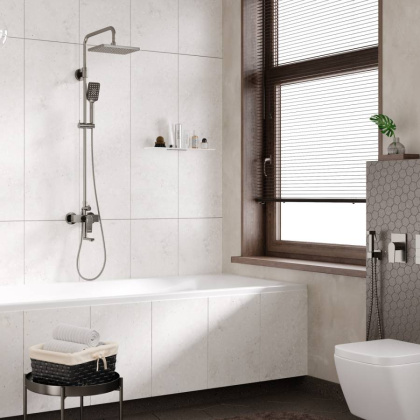 A18401 Душевой комплект со смесителем Wasserkraft