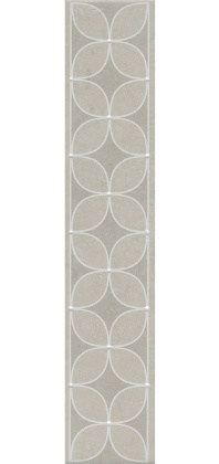 Бордюр AZ\A012\SG1712 Туф Бежевый светлый (40,2см*7,7см*8мм) (8шт/0,24м2) Матовый, шт