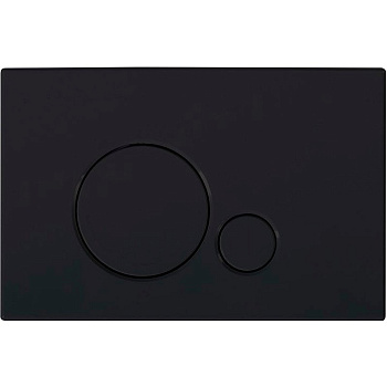 Кнопка смыва BelBagno SFERA, цвет-черный матовый Tocco Morbido