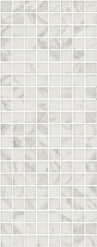 Декор MM7203 Алькала белый мозаичный 20*50*8 (уп\10шт), шт