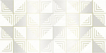 Декор OS\B195\34069 Mania белый 25*50, шт