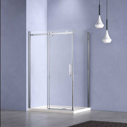 Душевой уголок Como-N VSR-4CN1015CL, 1500*1000, хром, стекло прозрачное