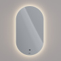Зеркало Lemark OLSA 45х80см овальное с интерьерной подсветкой